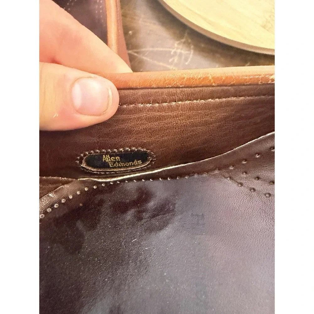 Allen Edmonds Huntington‎ fringe brown 11.5 B